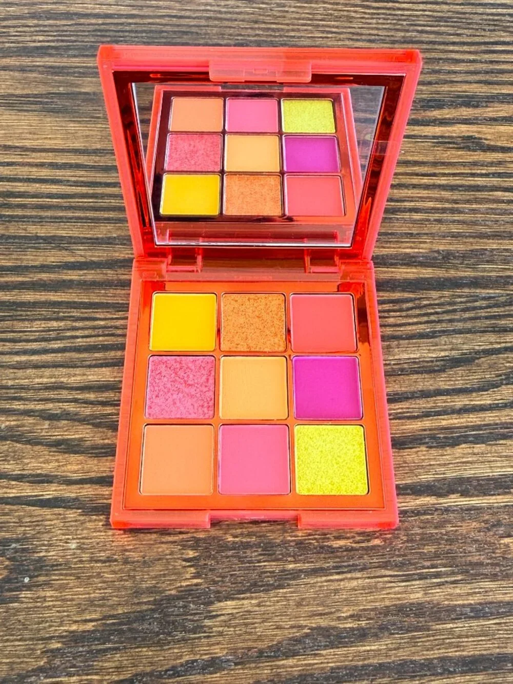 Huda Beauty Neon Orange Eyeshadow Palette